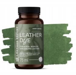 Leather Expert Festék velúrhoz, nubukhoz, anilinhez Army green szín 75ml Leather Expert