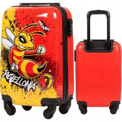 Wings Bőrönd Kis kabin Jagiellonia Kézi Utazótáska 4 Kerék Wings (JAG01-XS-BEE)