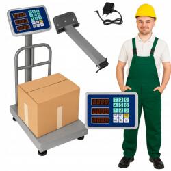  Raktári mérleg Elektronikus Bolti LCD 150kg Platformos Áru Erős (5907458624459)