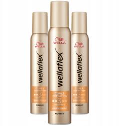 Wella Wellaflex Loki és Hullámok Hajhab 200ml x3