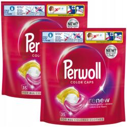 Perwoll Caps Color Színes mosókapszula 2x35 db