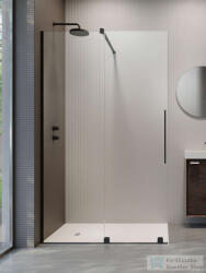Radaway Furo Walk-in zuhanyfal 90B balos, fekete 10106488-54-01L+10110444-01-01 (10106488-54-01L_10110444-01-01)