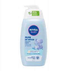Nivea Baby Folyadék mosószer gyengéd fürdetéshez gyerekeknek 1 napos kortól 450ml (5900017090467)