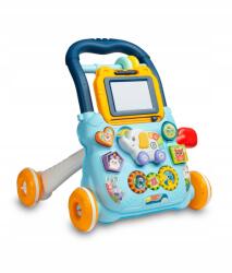 Toyz Oktató tolókocsi interaktív járókeret gyerekeknek Zoo kék Toyz (5908310397993)