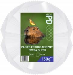 PD Media Fényképezőgéppapír 10x15 150g/m2 Fényes 100 db Inkjet 4R Extra Fényes (PAPIER FOTO 150 4R)