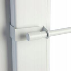 Imperia Deco Teleszkópos Függönykarnis Fehér Fém Mini Állítható Fix 45-75 CM (MINI KARNISZ 45-75 BIAŁY TELESKOPOWY EASY FIX)