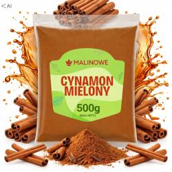 MALINOWE Őrölt Fahéj 500g Természetes Friss Prémium Minőség (5903018605784)
