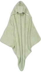 Little Dutch Prosop cu gluga din bumbac organic pentru copii - 100 x 100 - Crocodile - Little Dutch