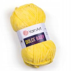 YARNART Dolce Baby Fonal 50g/85m 761 Sárga (Dolce Baby 761)