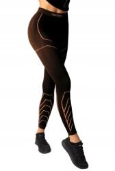 Spaio Rapid Női Motoros leggings, fekete-narancs, M