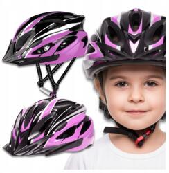 Ercole Kerékpáros bukósisak lányoknak Mtb országúti kerékpárhoz 48-54 cm (Kask na rower dziecięcy lekki szosowy R97dbp)