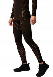 Spaio férfi Motoros leggings Rapid fekete-narancs XL