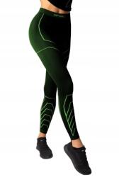 Spaio Rapid Női Motoros leggings fekete-zöld XL