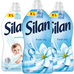 Silan Fresh Sky Folyadék öblítő szett 228 mosás
