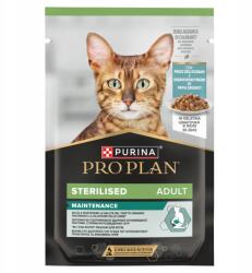 PRO PLAN Purina Pro Plan Adult Sterilised 85g Macskaeledel Halat Zselében