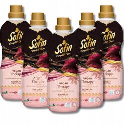 Sofin Folyadék textilöblítéshez Argan Therapy Orientális illat 4, 05l (SOFIN 0,81L PŁYN DO PŁUK AGRAN THER X5)