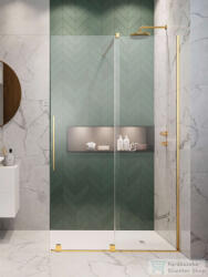 Radaway Furo Walk-in zuhanyfal 120J jobbos, arany 10106638-09-01R+10110594-01-01 (10106638-09-01R_10110594-01-01)
