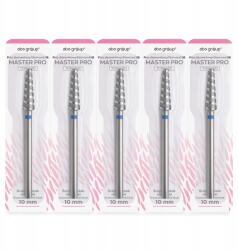 Aba group Gyémánt maró kúp Kék 10 mm Aba Group Master Pro Tornado 5db ( Frez Stożek Ścięty Master Pro Tornado 5szt)