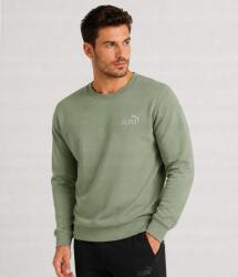 PUMA 3451 Férfi Pulóver Puma Klasszikus Sport Pamut Zöld L (691274 82)