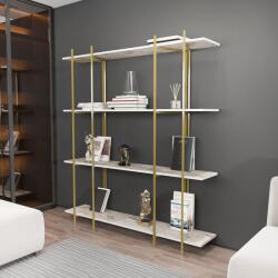 ASIR GROUP Biblioteca Soms 4 Rafturi Mari, 160 X 180 X 30 Cm (875ZNA4549) Biblioteca