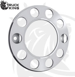 TruckKing Capac pentru janta din otel 57, 15 cm (22, 5 inch), centru deschis, inox, PCD 335 mm (165252H222)