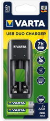 VARTA Incarcator baterie Varta AAA USB Duo Charger + 2 baterii AAA 800mAh (MT-12164894) Incarcator baterii