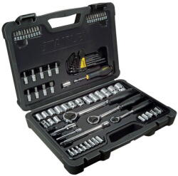 STANLEY Set Tubulare 1 2 1 4 3 8 - 80 Piese (mt-13043314) Trusa unelte