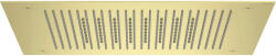Roca Palarie dus fix Roca Raindream, montaj pe tavan, 2 functii, 38x38 cm, auriu mat (brushed brass) (A5B114AVA0)