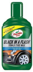 Turtle Wax Dressing lucios pentru chedere si anvelope TURTLE WAX Black in a Flash 300 ml (MT-12746782)