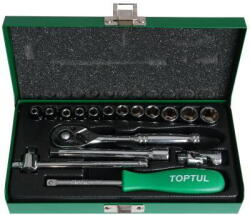 TOPTUL Trusa tubulare 1 4 17 Piese (MT-10797527) Trusa unelte