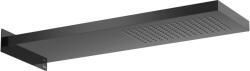 Roca Palarie dus fix Roca Raindream, montaj pe perete, 1 functie, 17x54 cm, negru lucios (titanium black) (A5B184ACN0)