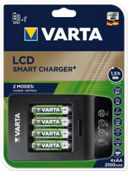 VARTA incarcator VARTA LCD Smart Plus CHARGER+4xAA 2100 mAh (57684101441) (MT-12210063) Incarcator baterii