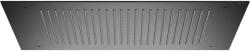 Roca Palarie dus fix Roca Raindream, montaj pe tavan, 1 functie, 38x38 cm, negru lucios (titanium black) (A5B104ACN0)