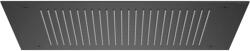 Roca Palarie dus fix Roca Raindream, montaj pe tavan, 1 functie, 38x38 cm, negru mat (A5B104ANB0)
