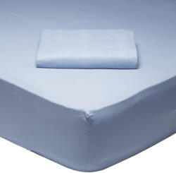 Das Home Cearșaf Super dublu cu Elastic 160x200+35cm. 1005 422410221005 Baby Blue (422410221005)