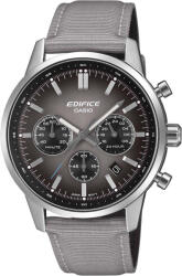 Casio Ceas Barbatesc Cronograf cu Baterie cu Curea Textilă Gri EFR-575C-8AEF (EFR-575C-8AEF) Ceas