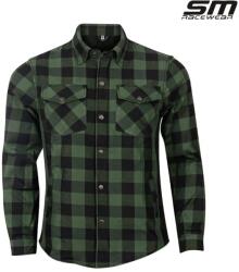 SM Racewear Camasa moto SM Racewear Renegade - Kevlar integral, protectii CE umeri coate coloana, inchidere fermoar + capse - Diverse culori (CTR024-XLV)
