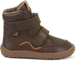Froddo - Încălțăminte desculță de iarnă pentru copii Barefoot Tex Winter G3160246-2 Brown Mărimea pantofului: 23, Lungime interioară: 15, 1, Lățime interioară: 6, 2