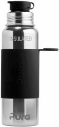 Pura Sticlă termică Pura® cu capac sportiv 650ml Variantă: Black