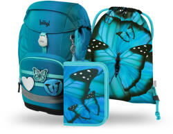 Baagl Set 3 Airy Plus Butterfly: rucsac, penar, săculeț
