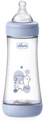 Chicco Biberon anticolici Perfect5 300 ml debit rapid 4m+ Variantă: băiat
