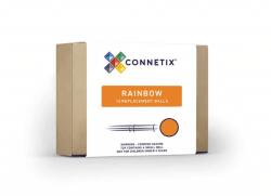 Connetix set de construcție magnetic - Bile de schimb rainbow 12 piese Jucarii de constructii magnetice
