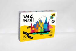 IMANIX Joc Magnetic De Construcție Classic - 60 Bucăți Jucarii de constructii magnetice