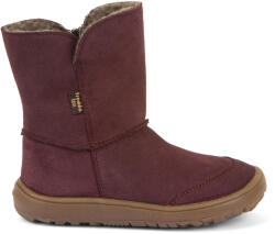 Froddo - Cizme pentru copii Tex Suede G3160250-1 Bordeaux Mărimea pantofului: 27, Lungime interioară: 17, 7, Lățime interioară: 7, 2