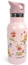 FILIBABBA STICLĂ DE BĂUT FILIBABBA DIN OȚEL INOXIDABIL NORDIC 350ML Variantă: Ocean Blosoom
