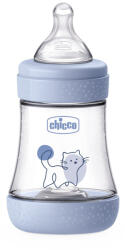 Chicco Biberon anticolici Perfect5 150 ml flux lent 0m+ Variantă: băiat