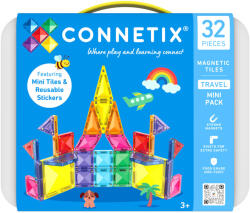 Connetix set de construcție magnetic - Travel Mini Pack 32 piese Jucarii de constructii magnetice