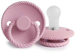 Frigg SUZETĂ ROTUNDĂ ROPE SOFT LILAC, 0-6M, SILICON Variantă: BABY PINK