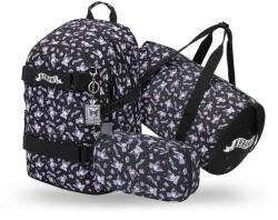 Baagl Set 3 Skate Kuromi Black: rucsac, penar, geantă de sport GRS