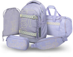 Baagl Set 5 Skate Max Mishmash: rucsac, penar, săculeț, geantă de sport, borsetă GRS